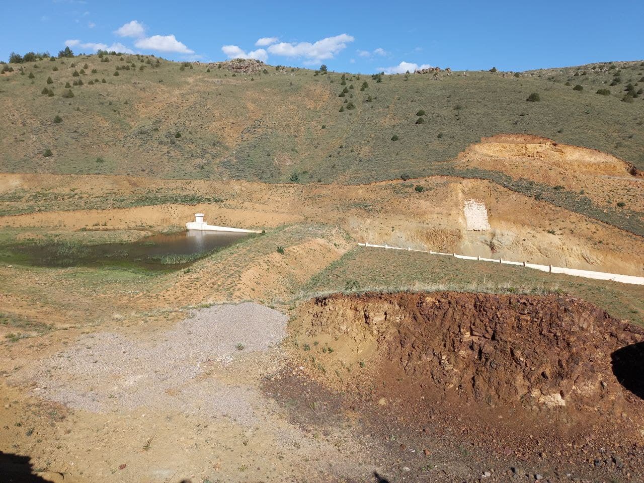 Gümüşhane Kelkit Gültepe Göleti İnşaatı